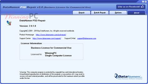  DataNumen PSD Repair