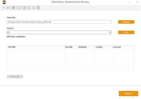 SysInfoTools SharePoint Server Recovery